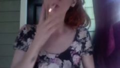 Red A Blowjob With Glasses Teaching You How To Smoke