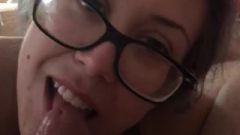 Mastering A Blowjob Blowjobs Deepthroat Eye Contact Glasses Moaning Sloppy Sticky