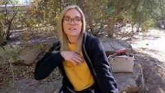 Real Teens – Nerdy Teen With Glasses Smashed Pov Style