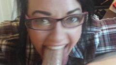 Facefuck In Glasses! FULL VID MANYVIDS.COM/PROFILE/623668/WIFEY_BLOWS_BEST